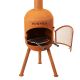 17. Bonfeu Bonsolo garden fireplace rusty 3401R