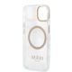7. Guess GUHMP13MHTRMD iPhone 13 6.1 "gold / gold hard case Metal Outline Magsafe