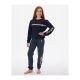 2. RIP CURL Melting Wave Long Sleeve T-shirt -Girl Navy Blue