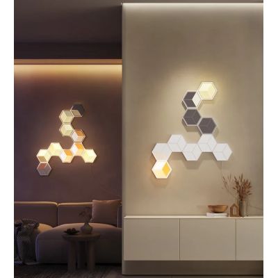 14. Govee H606A Glide Hexagon Light Panels Ultra 7-pack | LED lighting | RGBIC, 2.4GHz Wi-Fi, Bluetooth