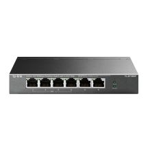 TP-Link TL-SF1006P Network Link Unmanaged Fast Ethernet (10/100) PoE Support Black