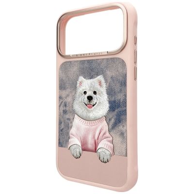 2. Nimmy Gentle Pets Series Dog MagSafe Case for iPhone 17 Pro Max - Pink