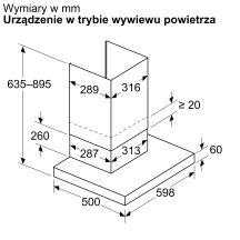 BOSCH DWB63BC60 hood