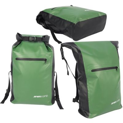 25L WATERPROOF BACKPACK GREEN ENERO CAMP