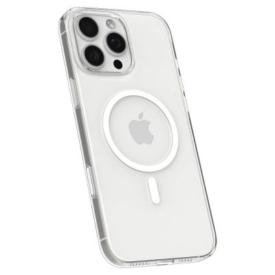 7. Spigen Thin Fit MagSafe Case for iPhone 16 Pro Max - Clear and White