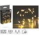13. BATTERY-OPERATED WIRE LAMPS GARLAND 100 LED WARM WHITE