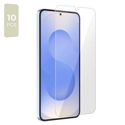 3. CLEAR Tech-Protect Tempered Glass Bundle 10-pack for Samsung Galaxy S24/S25