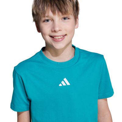 10. adidas Essentials Tee 160 Green Kids T-Shirt JW0005