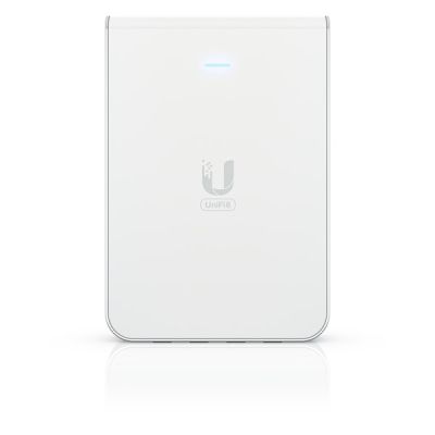 2. Access Point Wi-Fi 6 Ubiquiti UniFi U6 In-Wall 2.4GHz(2x2)/5GHz(4x4)/6GHz(–) PoE+/PoE 4x1G 1x2.5G