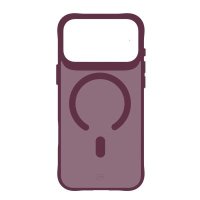 4. 3mk Smoke MagCase case for iPhone 18 Pro / 17 Pro - burgundy