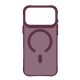 4. 3mk Smoke MagCase case for iPhone 18 Pro / 17 Pro - burgundy