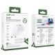 7. Acefast A77 Mini PD 30W GaN wall charger + USB-C cable - white