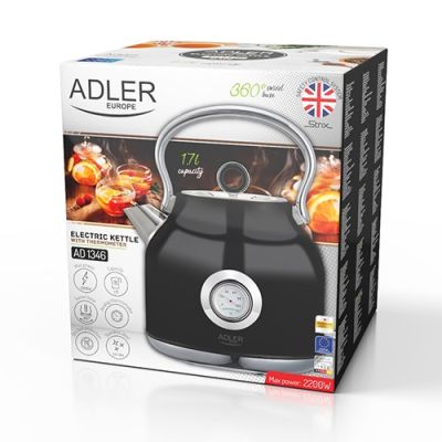 7. Electric kettle ADLER AD 1346b black