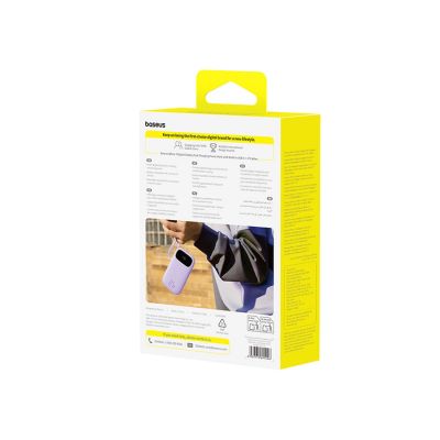 4. Baseus EnerFill FC21 Qpow 3 Ultra 20000mAh 22.5W Powerbank with Digital Display and Cable Included - Purple