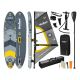 REBEL ACTIVE SUP board, windsurfing, inflatable, set, 305x76x15