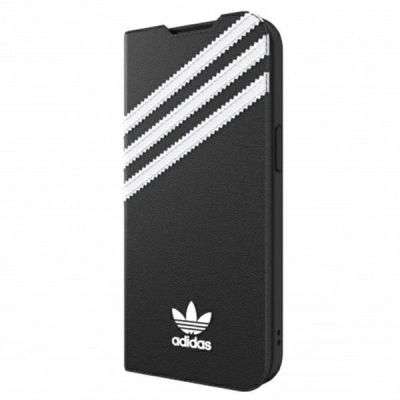 6. Adidas OR Booklet Case PU for iPhone 13 Pro / iPhone 13 - Black and White
