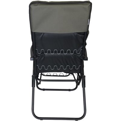 6. GARDEN ARMCHAIR WITH FOOTREST 57x83x106CM GREY-GREEN