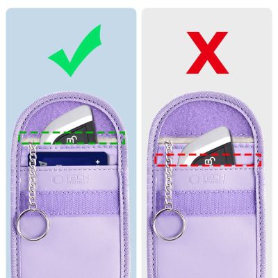 3. Tech-Protect KLR100 RFID Blocking Car Key Case - Purple