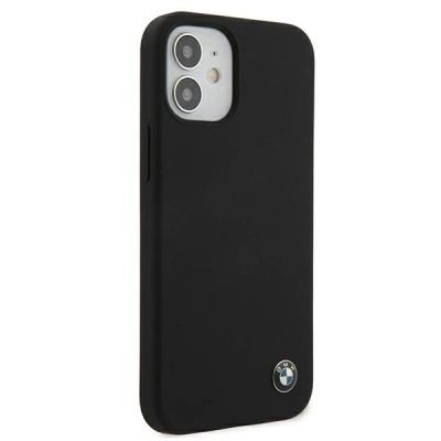 4. BMW Silicone Signature Case for iPhone 12 mini - Black