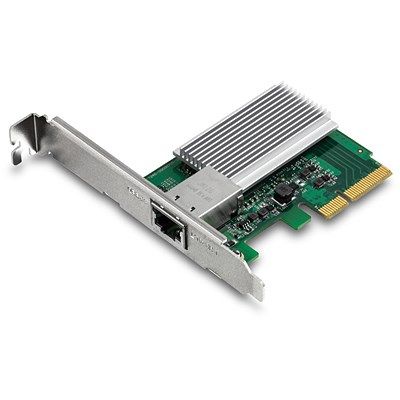 3. Trendnet TEG-10GECTX Network Card, Internal, Wired, PCI Express, Ethernet, 10000 Mbit/s, Green, Gray
