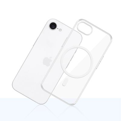 7. 3mk Clear MagCase for Apple iPhone 16E - transparent