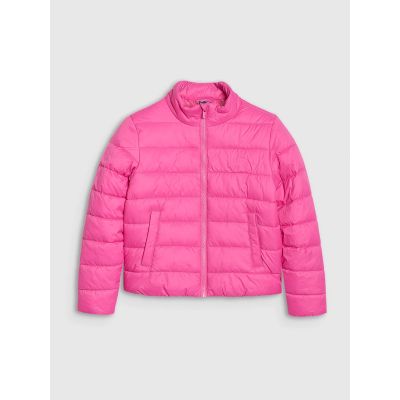 5. Girls' down jacket with synthetic filling 4F 4FJWSS25TDJAF515-54S