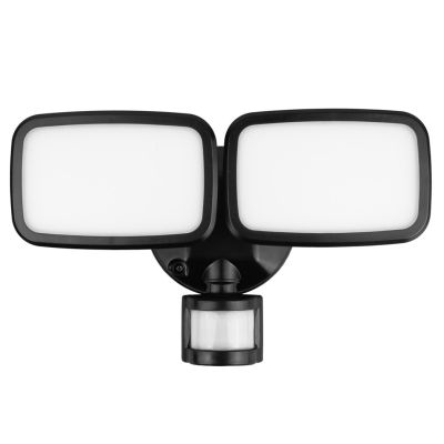 5. MACLEAN LED WALL LAMP, WITH PIR SENSOR, 20W, 1500LM, IP65, NEUTRAL WHITE 4000K, BLACK MCE524 B