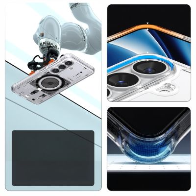 20. Spigen Ultra Hybrid Mag MagSafe Case for Samsung Galaxy S26 Neo One - Transparent