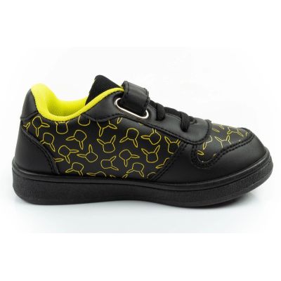 4. Leomil children's sports shoes Pokemon sneakers lightweight with velcro black