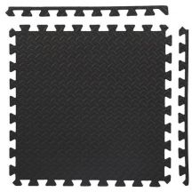 Puzzle mat for sports equipment, light gray, 9 pieces, HMS MP12