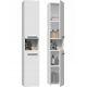 3. Bathroom cabinet NEL I 31x30xH174 matt white