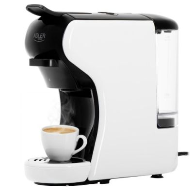 Adler Multi-Capsule Pressure Coffee Machine 19 bar | 9 Capsule Types | Water Volume Adjustment