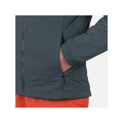 7. Rossignol Opside Hoodie Warm Jacket, Grey