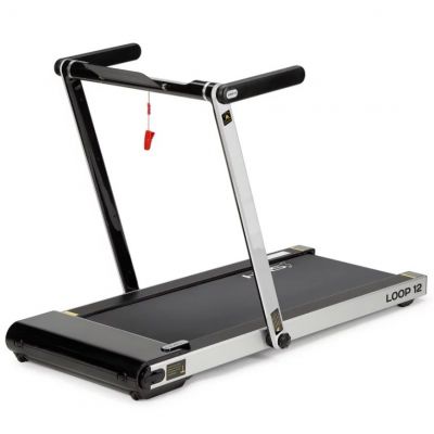 2. HMS Loop12 Gray Electric Treadmill