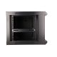 21. Extralink 6U 600x450 Black Wall-Mounted Rack Cabinet