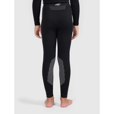 2. Girls' Seamless Thermal Leggings 4F 4FJWAW26USEAF330-20S