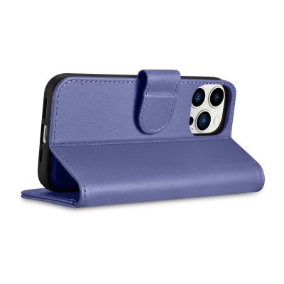 8. iCarer Wallet Case 2in1 Cover iPhone 14 Pro Max Leather Flip Cover Anti-RFID Light Purple (WMI14220728-LP)