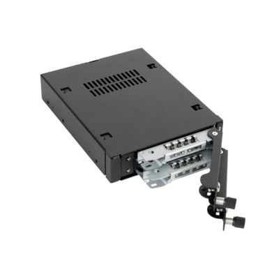 8. We-Ra. IcyDock with space for 2 drives: 2x6.3cm SATAI-III/SAS HDD&SSD in color, 1x3.5" Metal