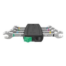 WERA Joker double-ended open-end wrench, set of 4