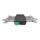 WERA Joker double-ended open-end wrench, set of 4