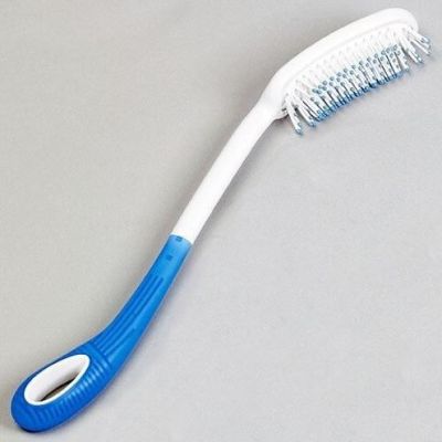 2. Long-handled hairbrush