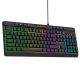 2. Wozinsky WKG-1044 Wired Backlit Membrane Gaming Keyboard - Black