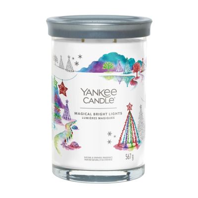 Yankee Candle Magical Bright Lights Candle Round White 1 pc.