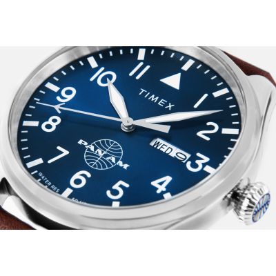 4. TIMEX X PAN AM® Waterbury Men's Watch TWG030100 + BOX