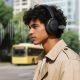9. QCY H3S Wireless On-Ear Headphones with LDAC and ANC Noise Cancellation - Black