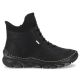 12. Women's insulated black ankle boots Rieker 55069-00
