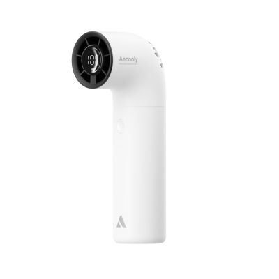 4. Aecooly Aero High Speed Handheld Fan, White