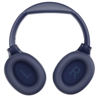 6. QCY H3 Over-Ear Headphones with ANC Bluetooth 5.4 Hi-Res Audio - Blue
