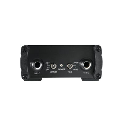 3. Mackie MDB-1A - Active direct box - Bass guitar - Synthesizer - Schwarz - 20 - 20000 Hz - 330000 Ohm - 24-48