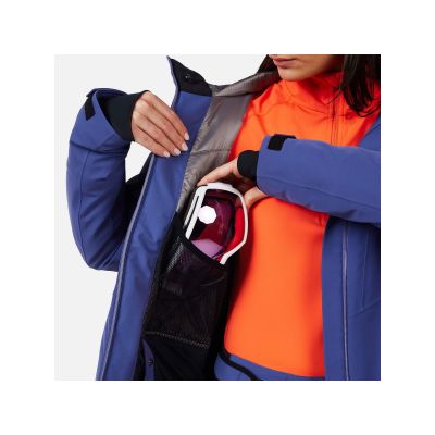 6. ROSSIGNOL W Blackside Jkt Women's Ski Jacket Blue